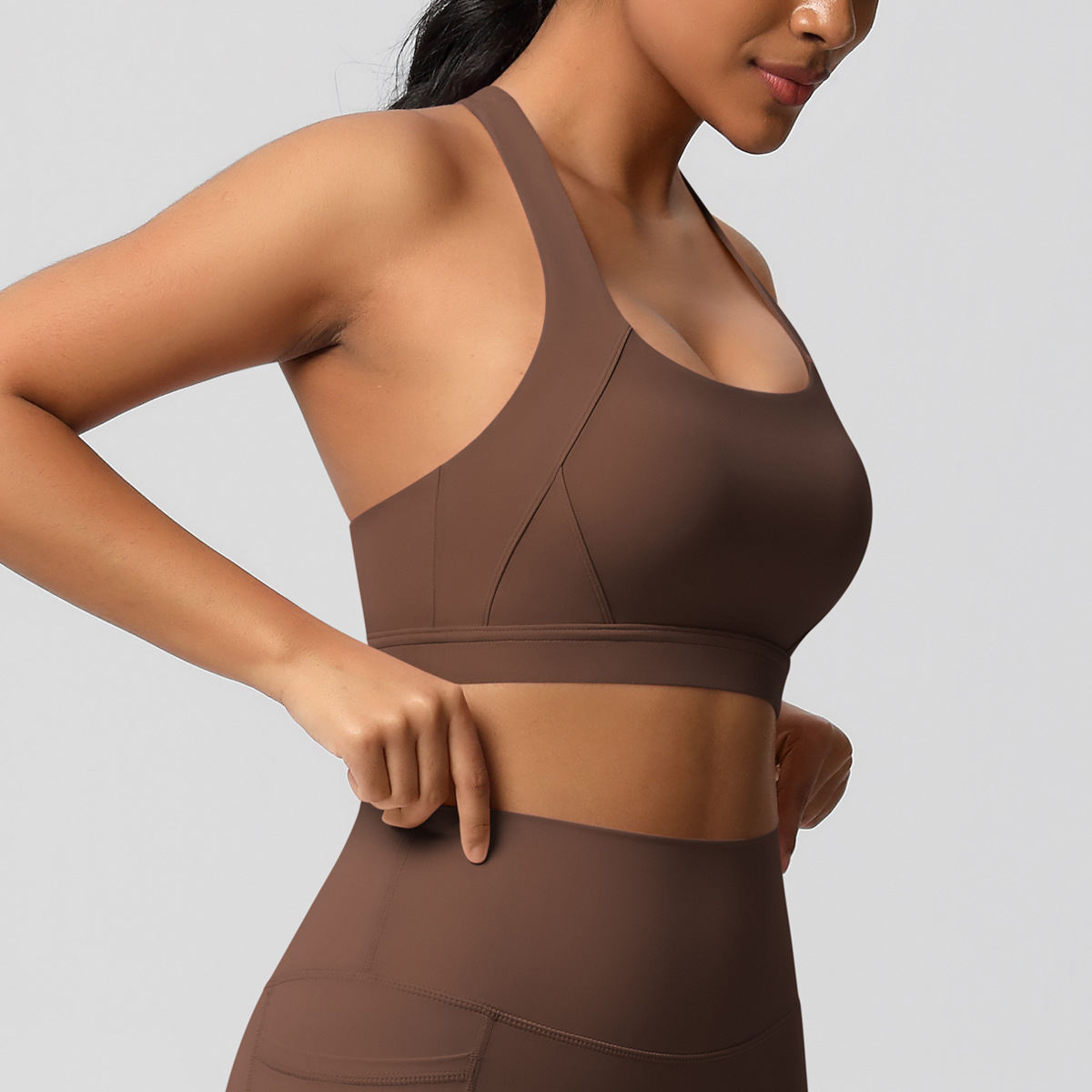 168g Weight Sleeveless Sleeve Length Nylon, Spandex Fabric Type Short Top Length Sports Vest Tops Type Fitness, Yoga, Running Occasion U Neck Neckline Solid Color Pattern Sport Style Style S, XL Size Sport Style Solid Color Nylon Spandex U Neck Active Tops Sports Vest 4