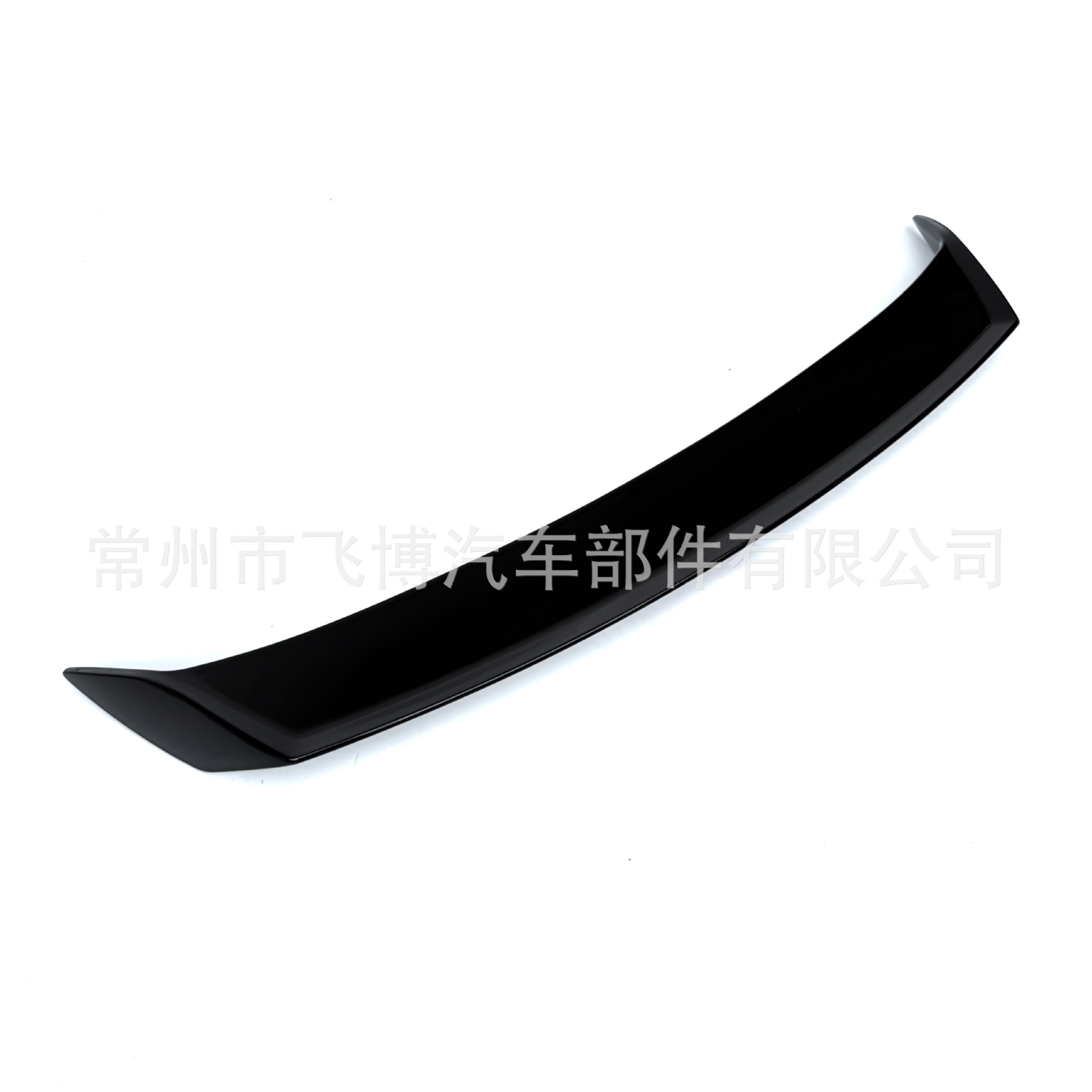 Suitable for Car Modification Universal Large Rear Wing Gt Modification Fixed Wing Abs Black Material Sedan Universal Rear Wing