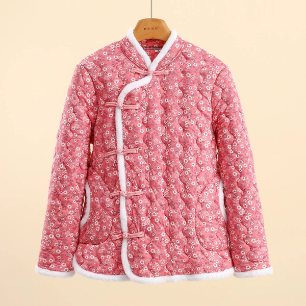 Light pink snowflake (cotton buckle)