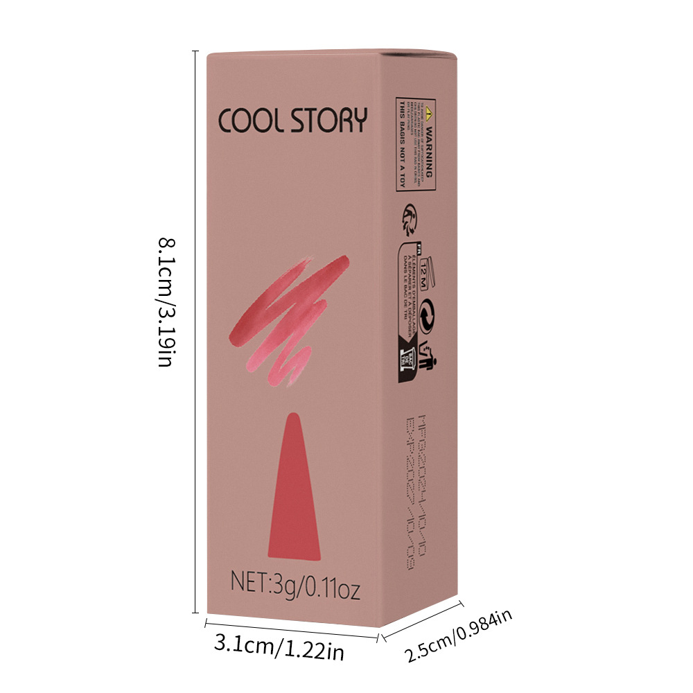 Matte lipstick, earth tone eyeshadow cream for autumn and winter, gradient blend lip liner lip combo undefined