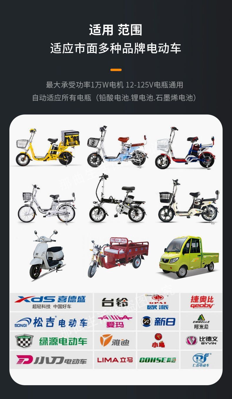 2024 New Solar Wind Generator Electric Vehicle Battery Car Two-wheel Tricycle Range Universal