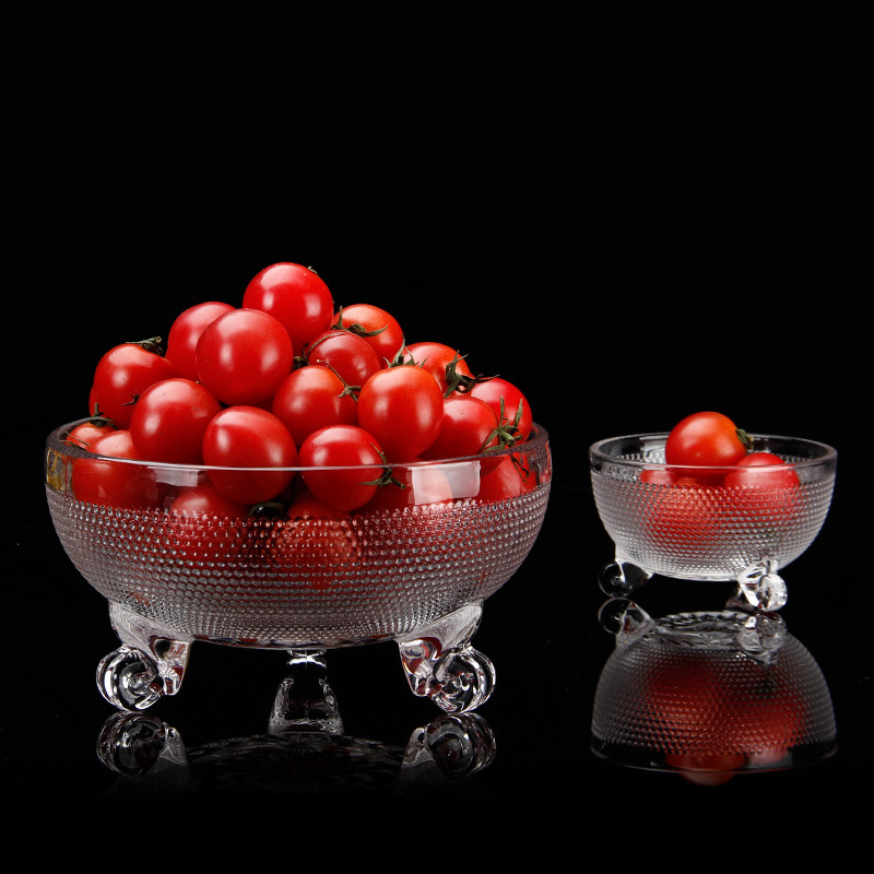 bandeja de fruta europea sala de estar casera creativa bandeja de frutas secas bandeja de frutas secas bandeja de refrigerio de Año Nuevo bandeja de vidrio