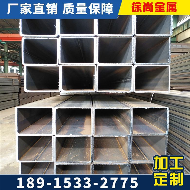 无锡方管厂家现货批发Q235B大口径矩形管120*60一支起定
