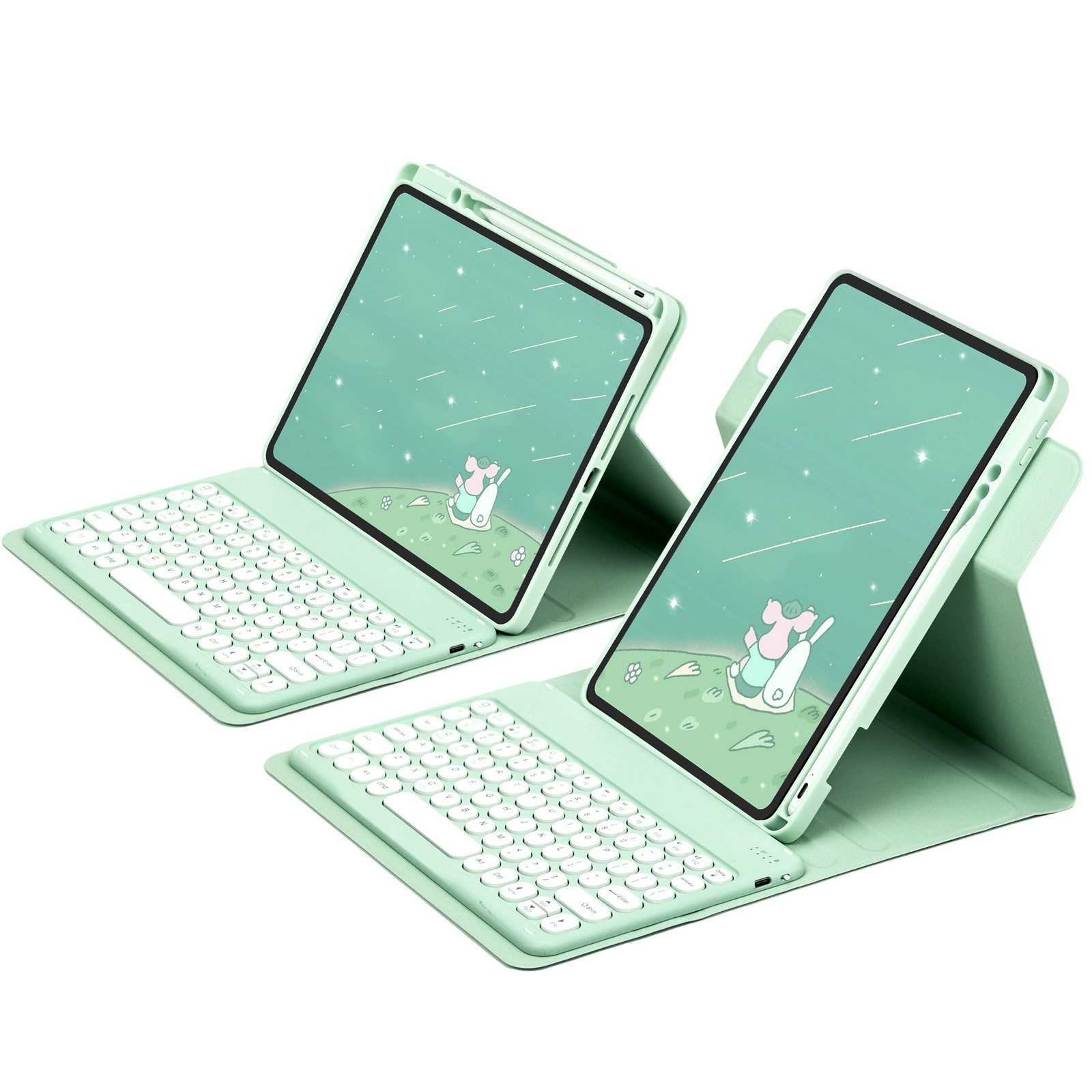 Compatible tablet protective case, keyboard, 10.2 inch, bluetooth