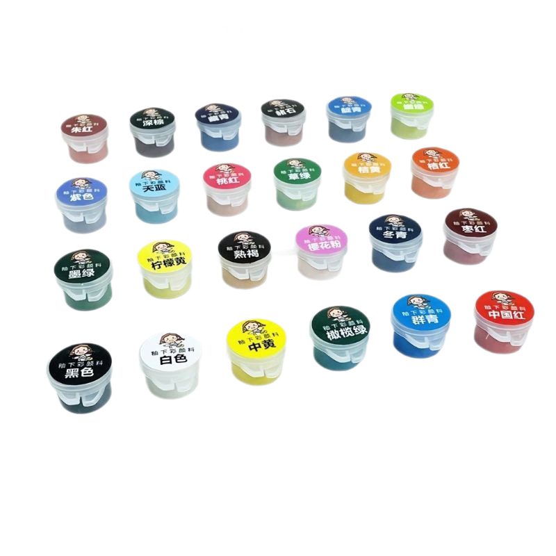 Underglaze concentrated color glaze 24 color ceramic painting color agent glaze ceramic bar medium t
