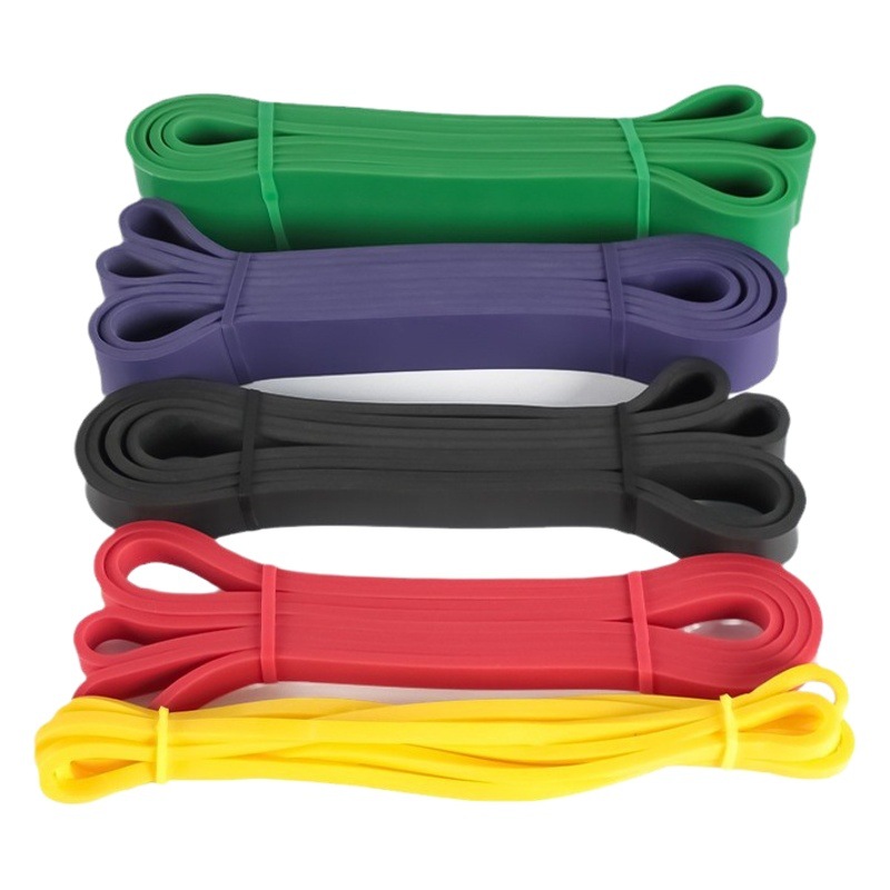 elastic band thickened resistance band fitness male auxiliary exercise strength training pull-up elastic rope yoga