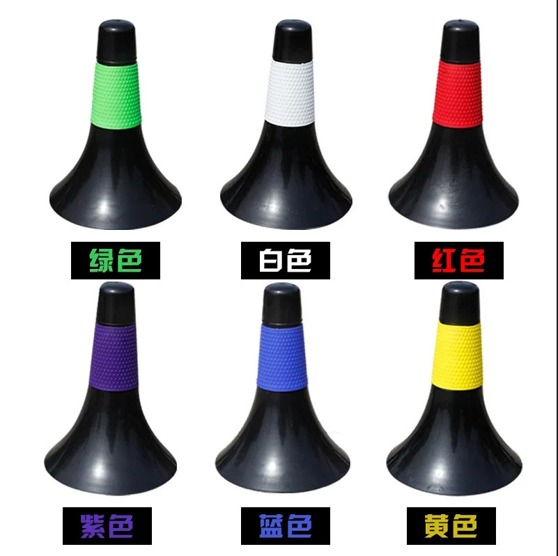 새로운 밝은 농구 손잡이 콘 노란색