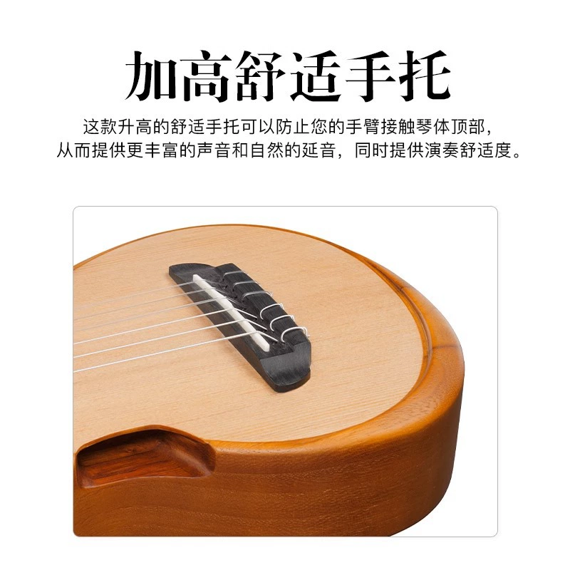 Ibanez Classic — компактная нейлоновая гитара для путешествий.