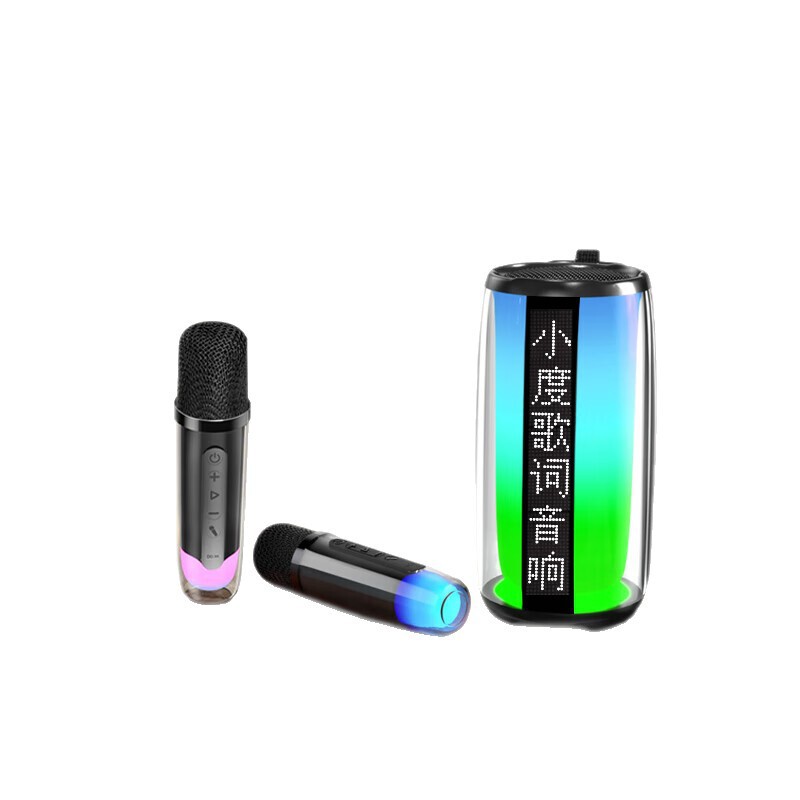 纽曼K歌蓝牙音箱双麦克风显示歌词KTV便携户外卡拉okK19蓝牙5.3|undefined