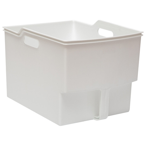 Kitchen High Cabinet Storage Box Divided Condiment Five Grains and Miscellaneous Cereals Organizing Basket Household with Handle Top Cabinet Pull-Out Storage Basket 