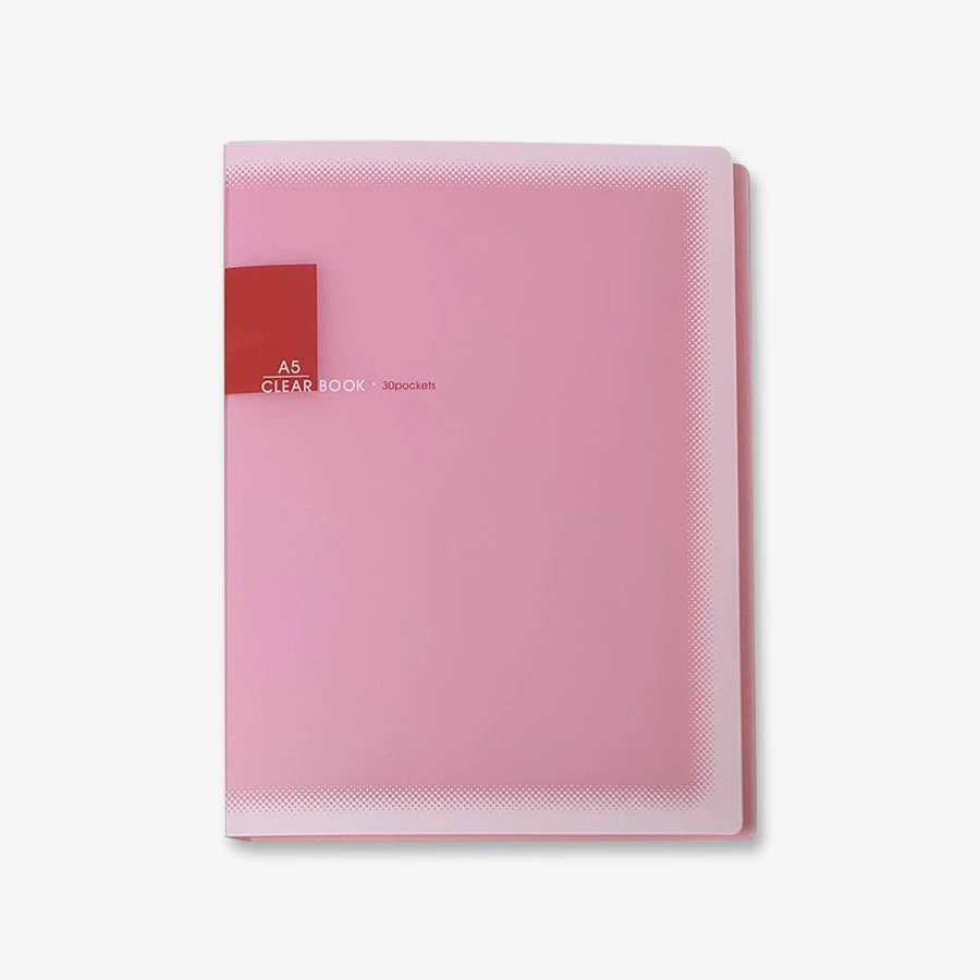 A5 transparent data book insert multi-layer data book test paper clip information clip piano score clip ticket clip storage bag