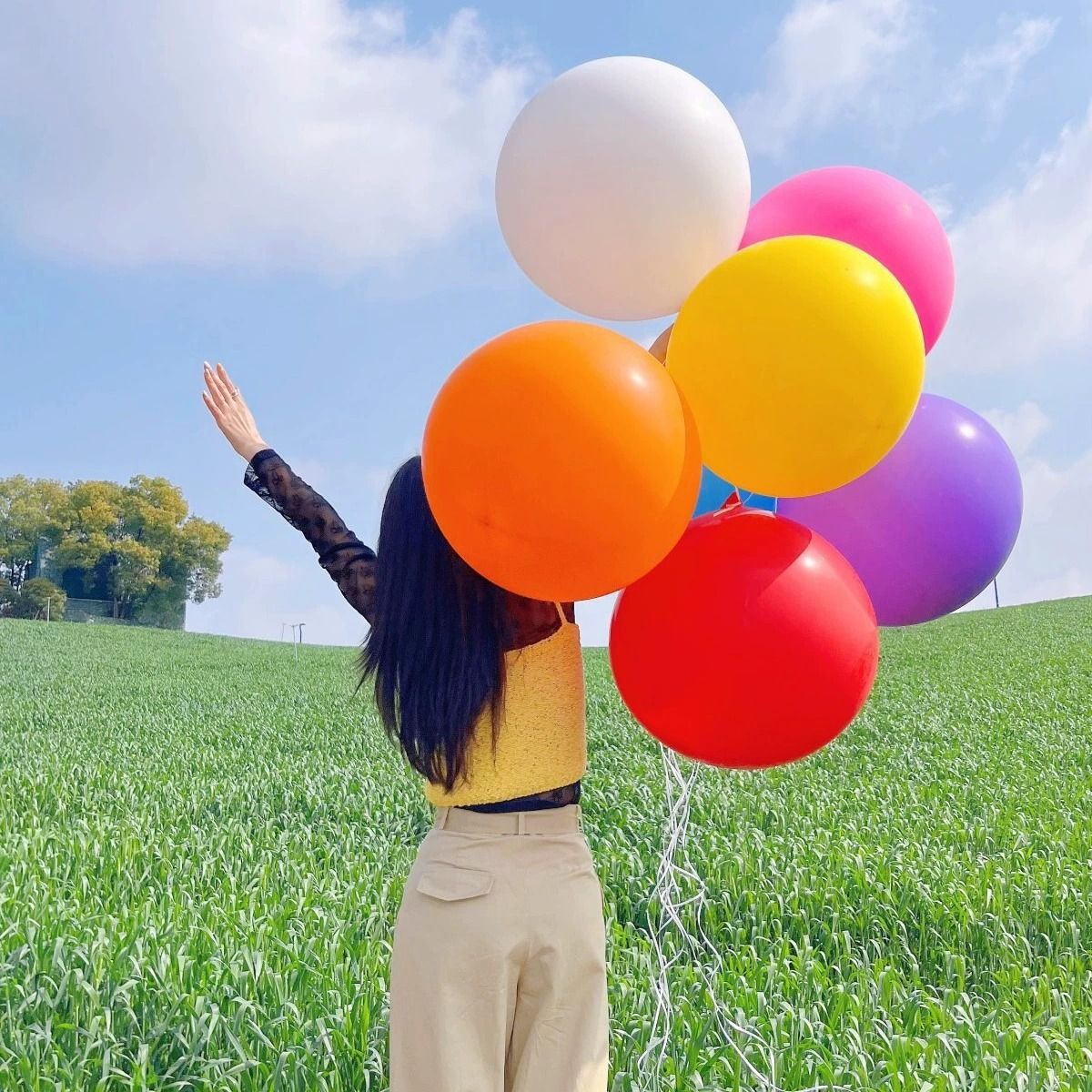 Venta al por mayor de 18 pulgadas globo de látex de Maca engrosada globo de látex Boda boda fiesta decoración globo
