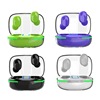 Y90 Bluetooth headset transparent shell comes with breathing light Jayli 6983 long battery life M10M11 fashion sports TWS