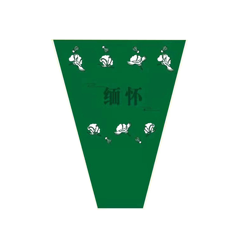 Qingming Festival crisantemo ramo bolsa de embalaje venta al por mayor para siempre señorita ramo bolsa antepasado culto tumba barrido multi-pieza transparente bolsa de flores