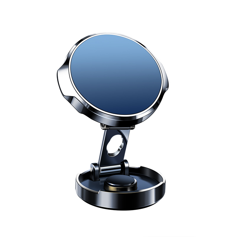 Car Magnetic Phone Mount, Car Navigation 2022 New Foldable 360-degree Strong Magnetic Mount Bracket