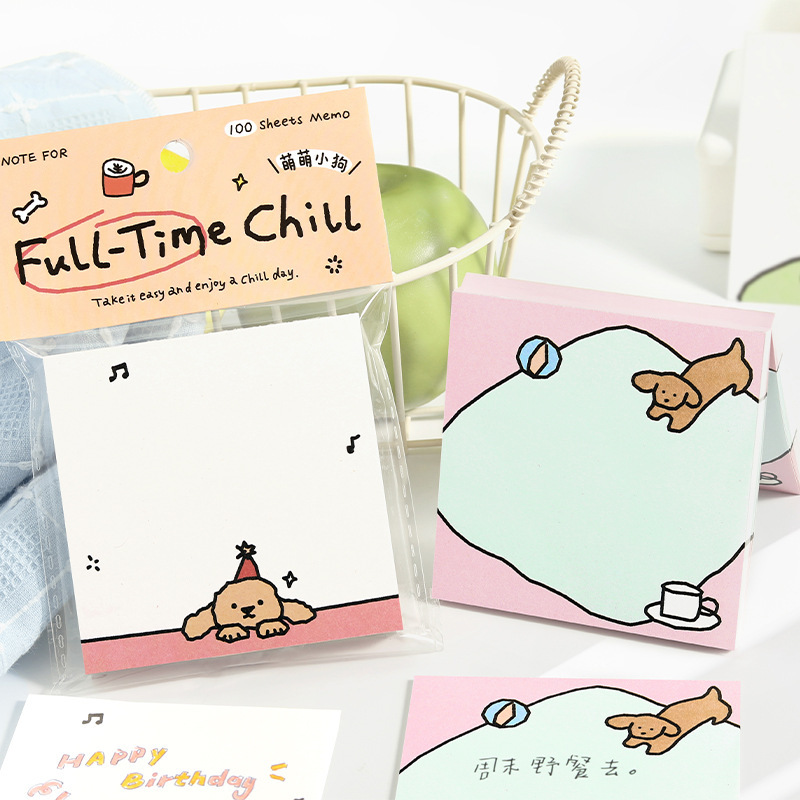 Note for 100 Sticky Notes Relaxing Is the Most Important Thing Korean Graffiti Illustration Handbook Material Note Memo
