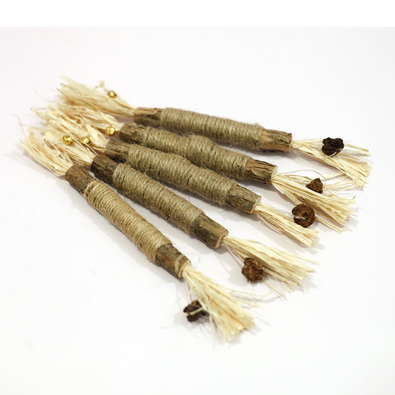 Huanren insecto hiel fruta Rod Plus Polygonum multiflorum stick combinación mordisquear nuevo gato juguete Limpieza de dientes diente escala quitar aliento fresco