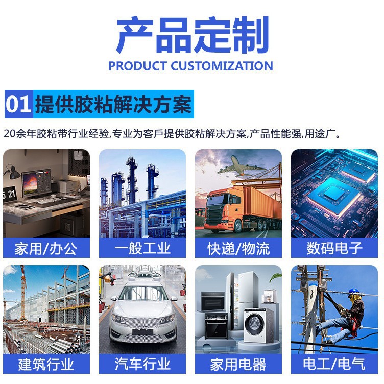 Papel de algodón blanco de doble cara adhesivo de fusión en caliente industrial ecológico de doble cara embalaje de cartón fijo de alta viscosidad mano desgarrada