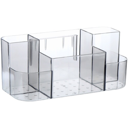 Cosmetic storage box wall-mounted shelf household punch-free washbasin skin care product lipstick organizer plastic box