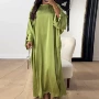 春夏条纹聚会2024loriya连衣裙