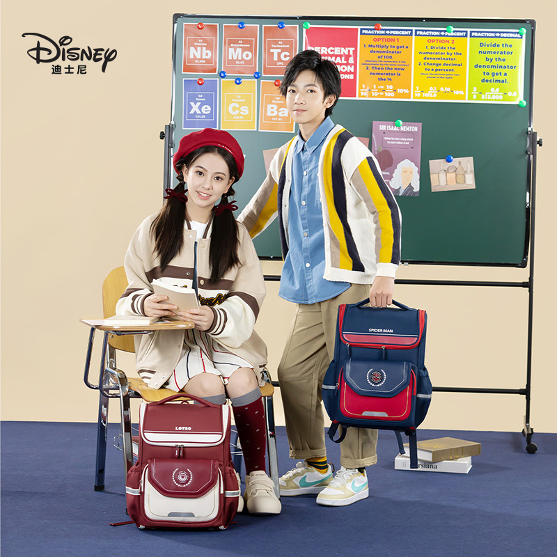 Disney Strawberry Bear Kidsren's Schoolbags Primary School Students Grade 1-3 Spine Protection and Burden Reduction Men's and Women's Backpacks Backpacks Disney Strawberry Bear Kidsren's Schoolbags Primary School Students Grade 1-3 Spine Protection and Burden Reduction Men's and Women's Backpacks Backpacks