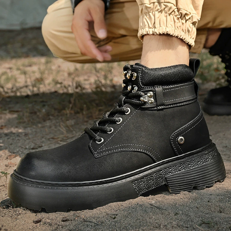Martens, зимняя обувь для отдыха на платформе, желтые высокие сапоги, большие размеры