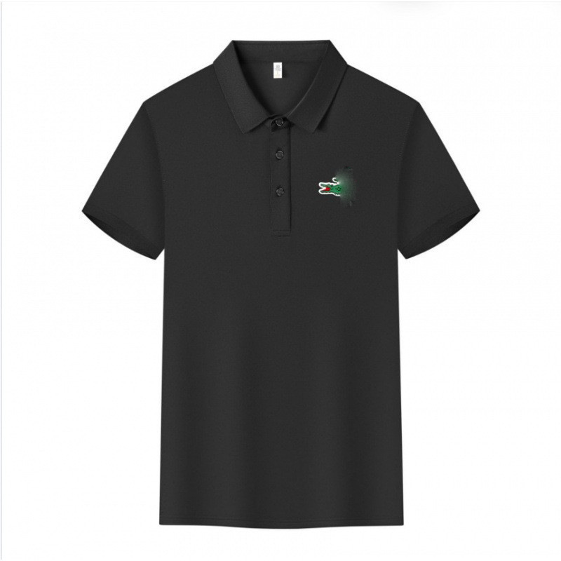 2025 6 Embroidered L0G0 Summer New Men's Crocodile Short Sleeve T-Shirt Men's Turn-Down Collar Polo