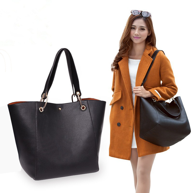 Foreign Trade Women's Bag 2020 New Trendy Women's Mother-In-Law Single Shoulder Cross-Border Handbag Large Capacity Magnetic Buckle Tote Bag