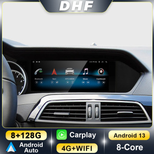 Cross-Border Suitable for Mercedes-Benz C-Class W204 08-18 Android Central Control Car Multimedia Bluetooth Navigation Host