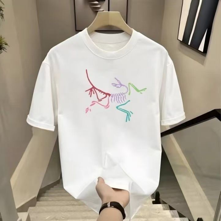 重磅棉男装T恤 短袖夏 美式潮牌夏季网红潮流ins简约百搭上衣t恤|undefined