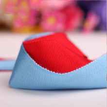 三頂織帶人造絲帽帶彩色 人絲羅紋帶 滌綸帽帶0.6-5cm 橫紋織帶