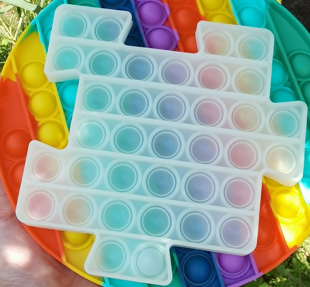 Asesino de ratas de venta caliente transfronteriza Pioneer Soy un maestro de escritorio luminoso de descompresión educativa juguete de burbujas aritmética mental para niños