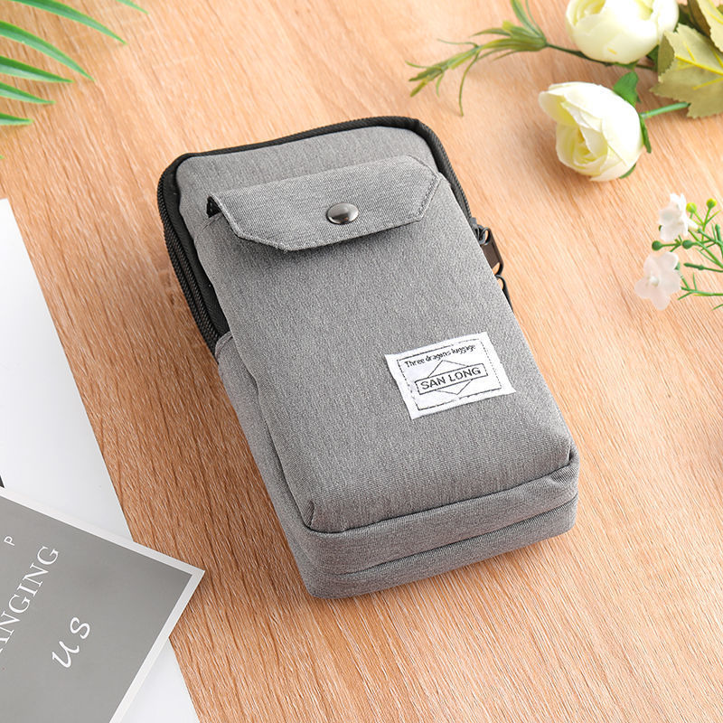 New multi-functional waterproof men's belted phone bag, 7-inch crossbody backpack, 7.2-inch women's waist bag/phone bag.