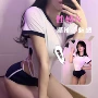 开档情趣校园紧身内衣