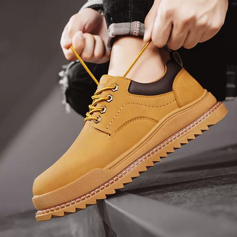 Martin сапоги мужские низкоуровневы англо-стиль ретро кожаные туфли