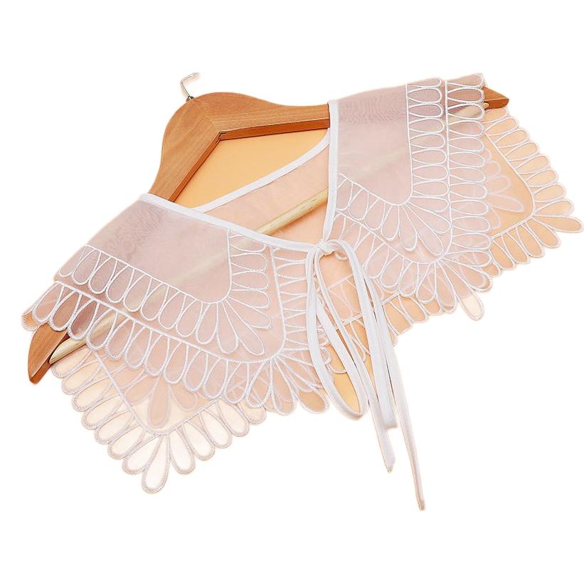 Nuevo ergena bordado por computadora bordado muñeca collar flor collar transfronterizo productos exclusivos para decoración DIY