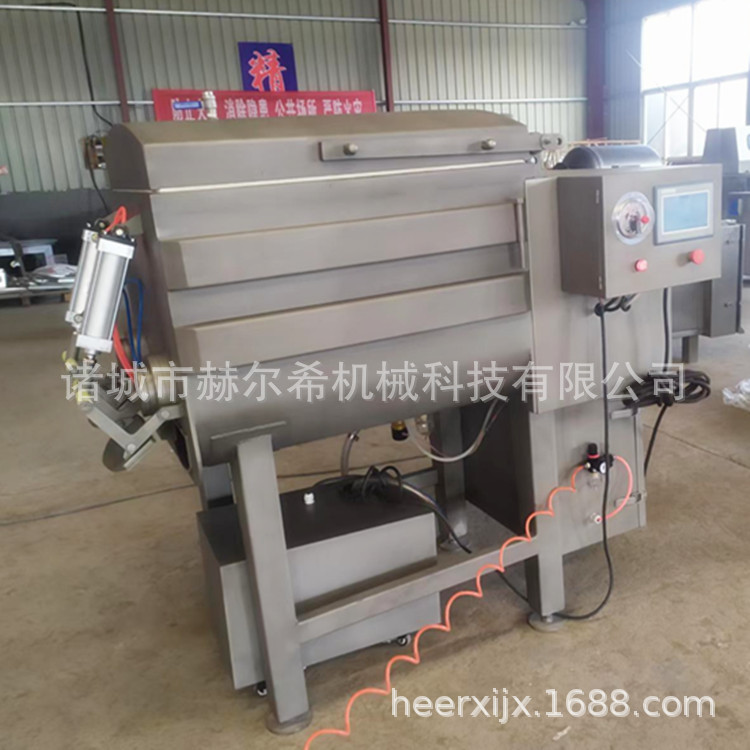 全自动真空搅拌机 电动香肠肉丸350升拌馅机 馅料搅拌机商用大型