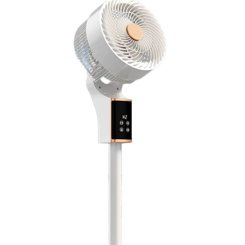 П Floor-standing fan household mute voice remote control electric fan office dormitory shaking head 8-speed air circulation fan fan