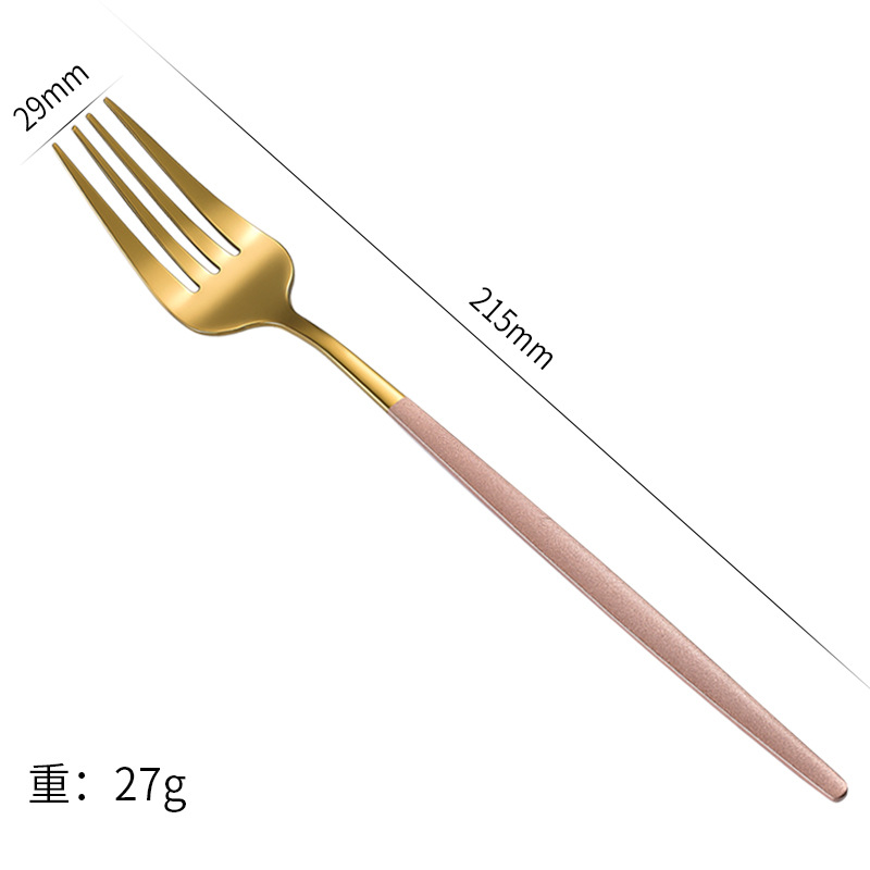 Large fork fan gold