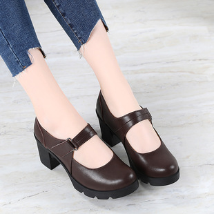 Cowhide Japanese women's shoes wish AliExpress independent station Amazon LAZADA cross-border European and American New