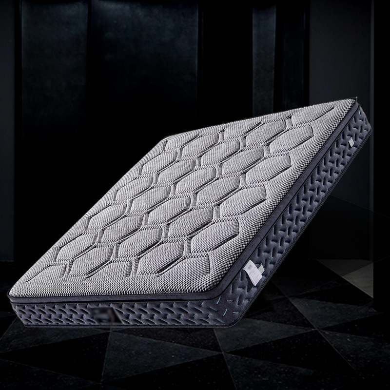 Muyi double-layer partition independent spring latex mattress constant temperature Ice Silk memory foam mute Simmons