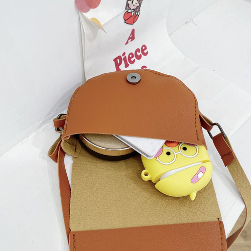 New crossbody bag, girl's small bag, fashionable kid's fashionable princess baby cartoon fashion shoulder bag storage coin purse