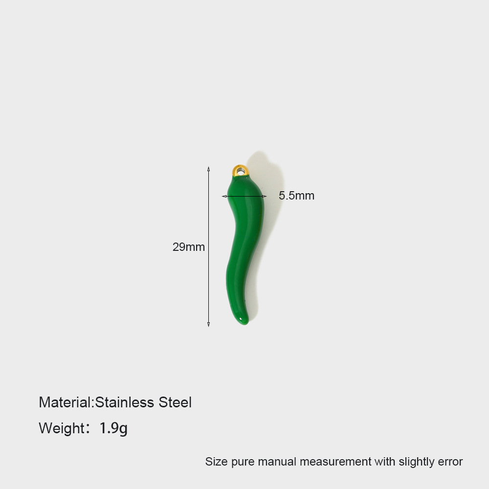 1g Weight 0.03µm-0.05µm Gold Plating Thickness PVD Coated Gold Plating Process Pendant Jewelry Making Type 5.5*29mm, 5*9mm, 8*10mm Jewelry Making Size 18K Gold Plated Plating Material 1 Piece Quantity 304 Stainless Steel Material Heart Shape, Coral, Mushroom, chili Pattern IG Style, Cute Style Enamel Craft 1 Piece 5.5*29mm 5*9mm 8*10mm 304 Stainless Steel 18K Gold Plated Heart Shape Coral Mushroom Polished Pendant DIY Ornament Accessories 3