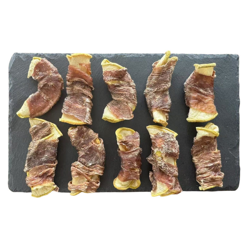 Dog Snacks, Teething Sticks, Chicken and Duck Jerky Wrapped Around Sydney, Large and Small Size Dogss, Golden Retriever Teddy Training Reward Snacks