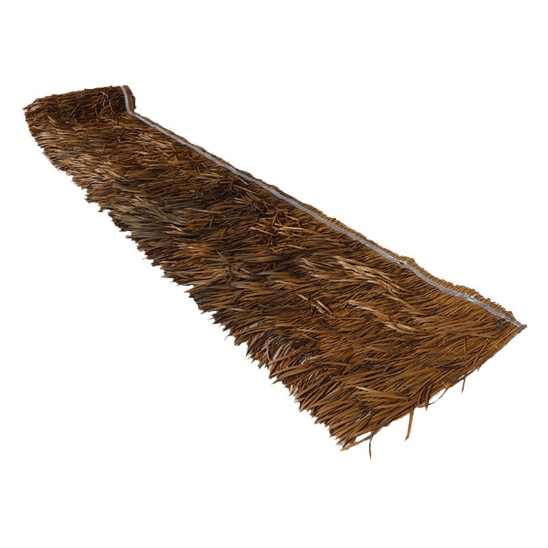 Rollo completo de malla de alambre para techos de paja sintética, decoración de plástico para techos de casas de huéspedes, áreas escénicas y aleros, césped artificial para exteriores