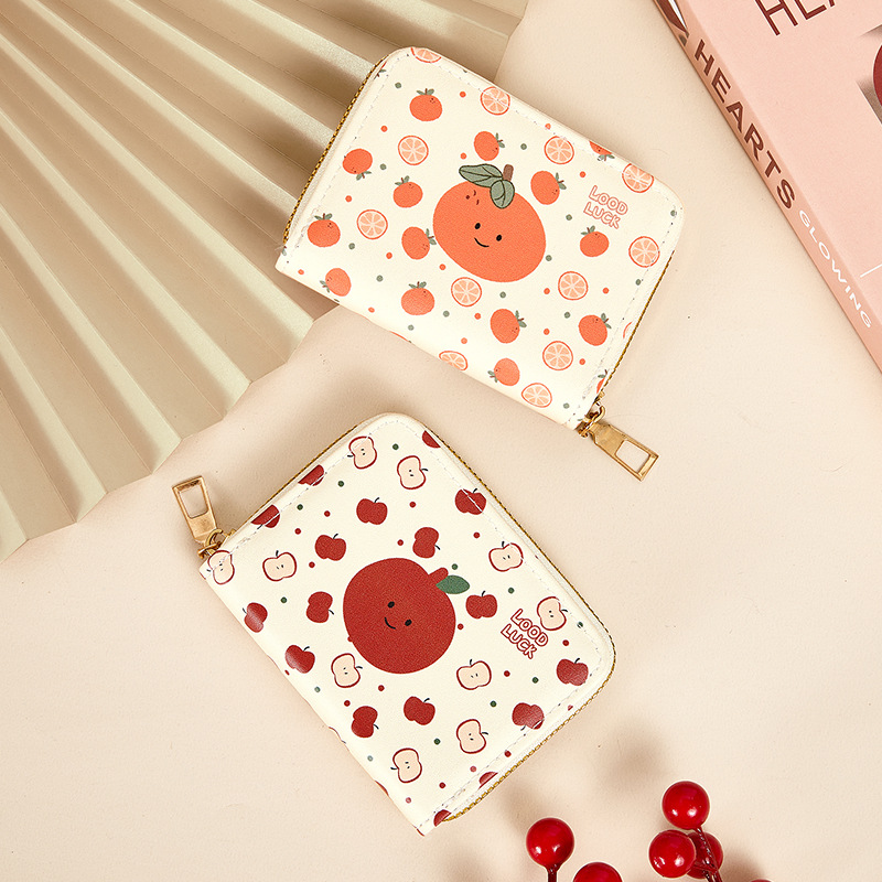 Tarjeta de tarjeta encantadora estudiante portátil de gran capacidad de alta calidad exquisita 2024 nuevo anti-damagnetismo tarjeta de identificación de personalidad cubierta