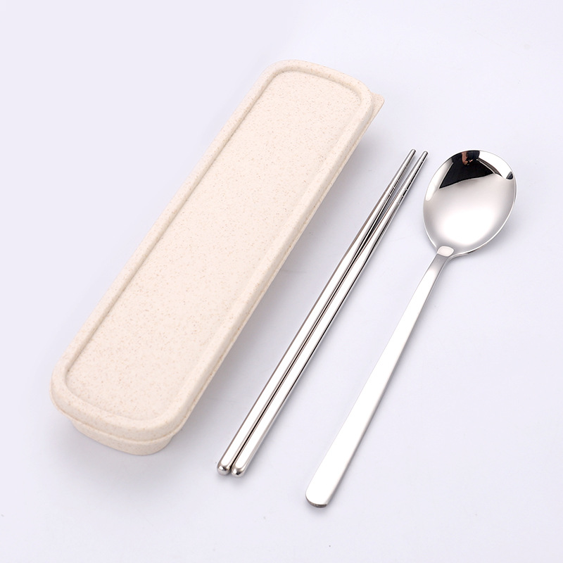 실버 스푼 젓가락 2 종 세트