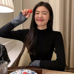 法式半高领针织毛衣女chic绝美撞色打底衫春秋冬季内搭高级感上衣