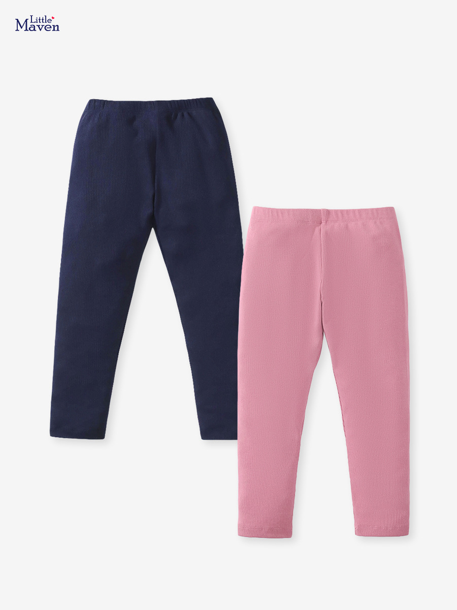 Little maven2024 pantalones para niños europeos y americanos nuevos pantalones para niñas otoño leggings para niños al por mayor