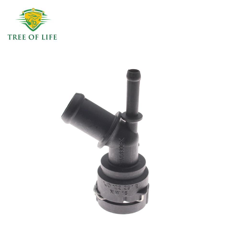 1J0122291B para Volkswagen Golf Skoda conector de brida de salida de agua de refrigeración image 1